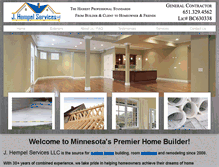 Tablet Screenshot of jhempelservices.com